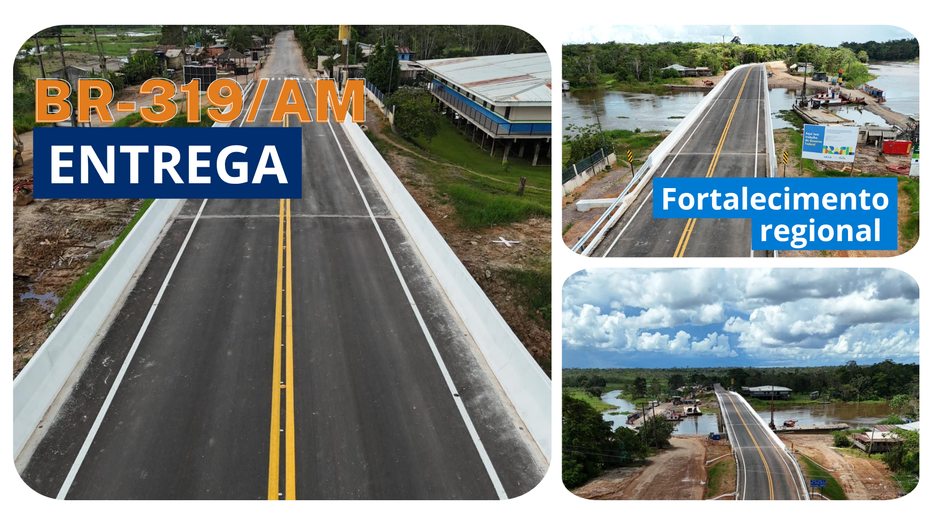 Nova travessia, no km 24,6, restabelece a trafegabilidade na região