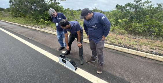 Fiscalização de sinalização