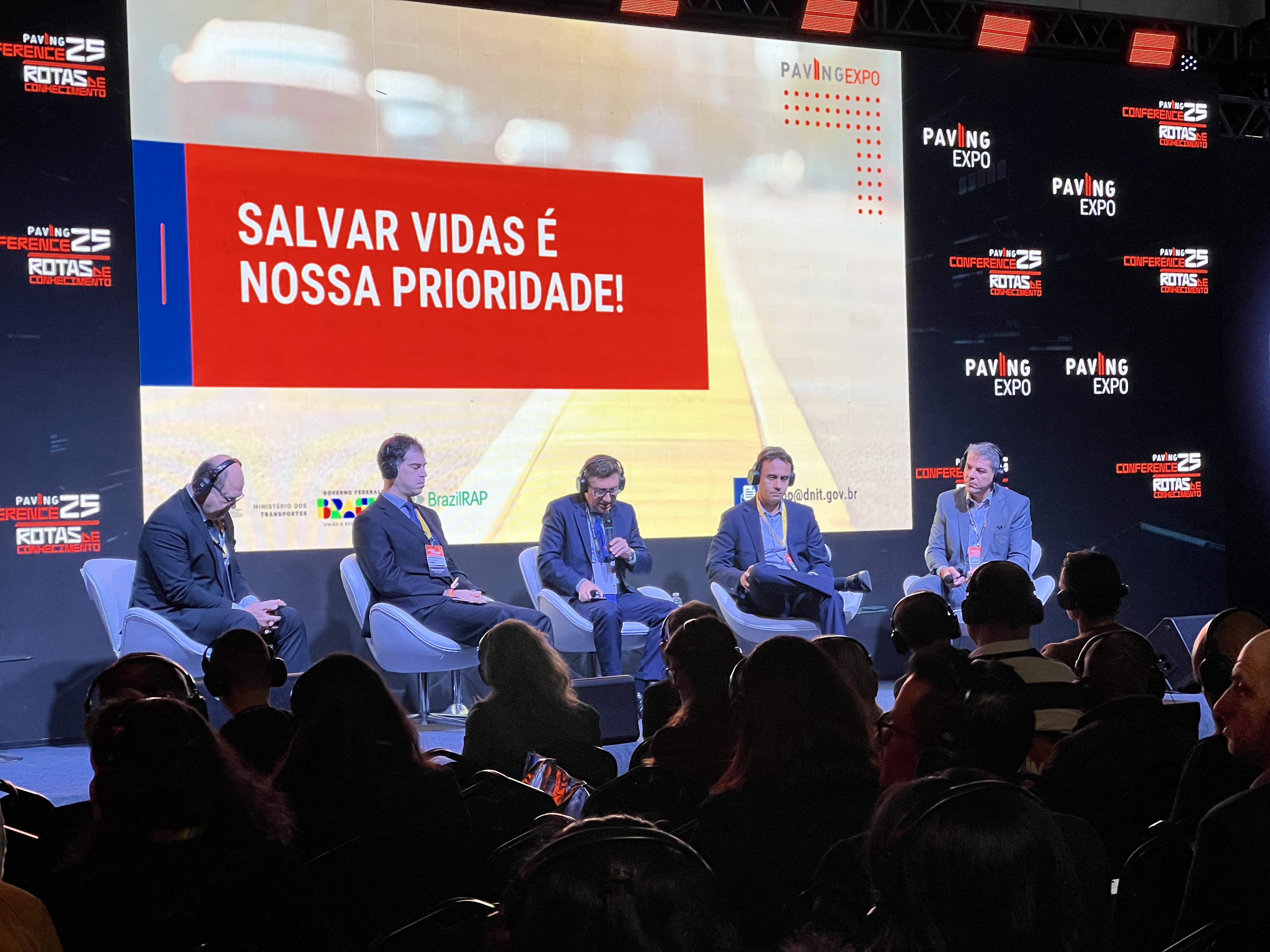 Segundo dia da Paving Expo 2025