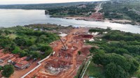Serviços da nova ponte sobre o Rio Tocantins, na BR-226/TO, estão 20% executados
