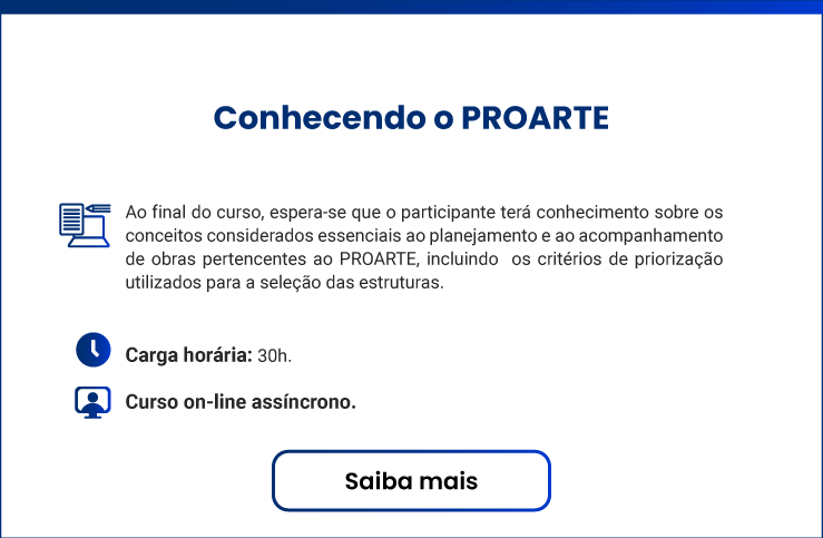 Conhecendo o proarte
