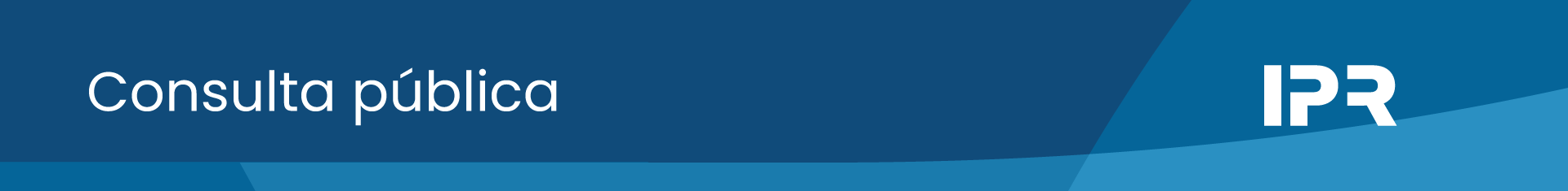 Consulta pública IPR