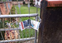 Entrega de Boletins Informativos para a Comunidade