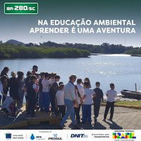 Na Educação Ambiental aprender é uma aventura
