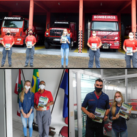 Parceria com o Corpo de Bombeiros Militar e Voluntário