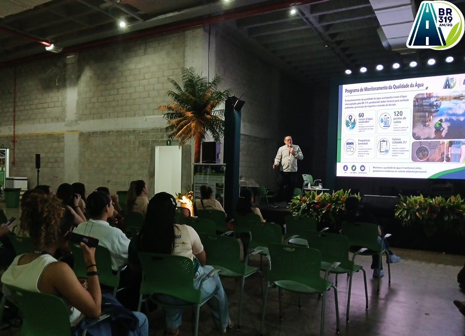 DNIT participa da EcoAmazônia 2026 com palestra sobre a Gestão Ambiental da BR-319