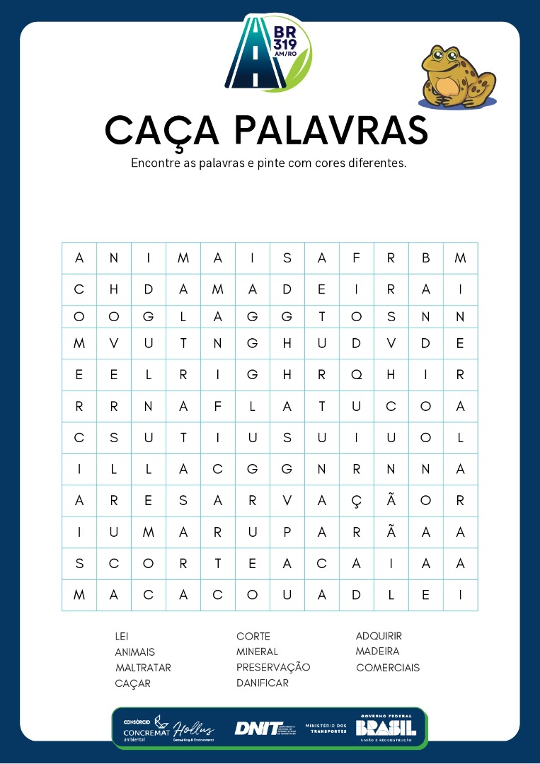 12. Caça Palavras