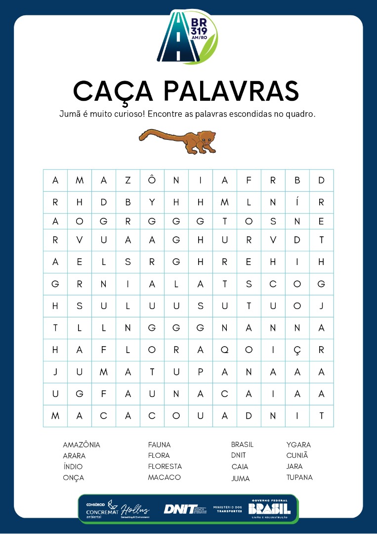 16. Caça Palavras