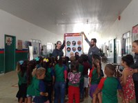 Ação de Educação Ambiental: PEA da BR-319/AM/RO visita escola no Distrito de Realidade, Humaitá/AM
