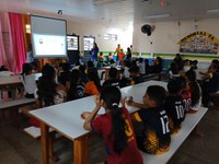 Água e cuidado: escolas da BR-319 discutem preservação e saúde