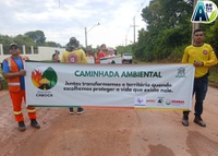Caminhada Ambiental reúne moradores do Careiro com apoio da Gestão Ambiental da BR-319