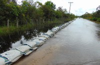 DNIT mantém serviços de supervisão ambiental na BR-319 durante cheia dos rios amazônicos