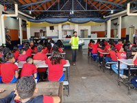 DNIT realiza ações educativas em escolas na BR-319 AM/RO