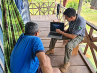 Monitoramento de Fauna visita residências na região da BR-319/AM/RO