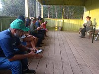Reunião de sensibilização ambiental em São Sebastião do Igapó-Açu: engajamento e conscientização comunitária