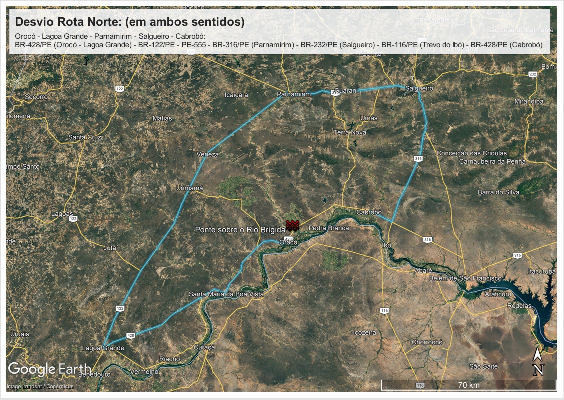Desvio Rota Norte