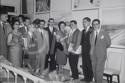 Inauguração da Exposição Rodoviária na semana turística na Sede do DNER _ 28 Fev 1956 _ 110.jpg