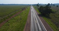 DNIT revitaliza mais de 10 km na BR-429, em Rondônia