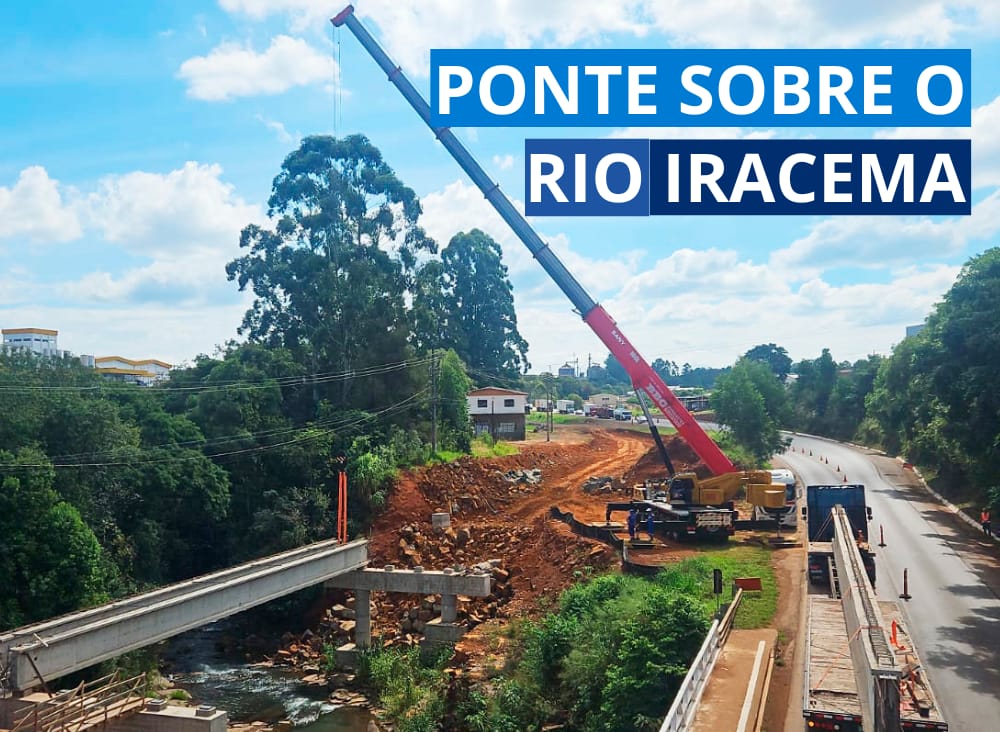 DNIT avança com a construção de vias marginais na Travessia Urbana de Maravilha, na BR-282/SC