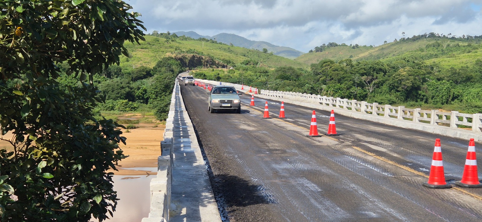 Serviços avançam e ponte sobre o Rio Jequitinhonha, na BR-101/BA, será liberada até o dia 22