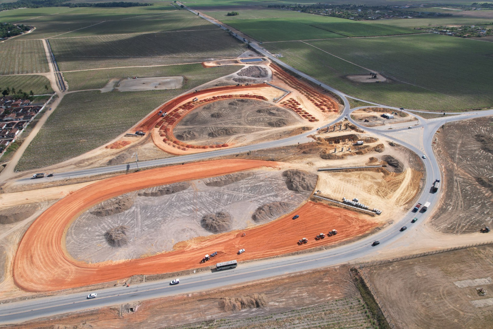 Obras do Arco Metropolitano de Maceió avançam na BR-424/AL