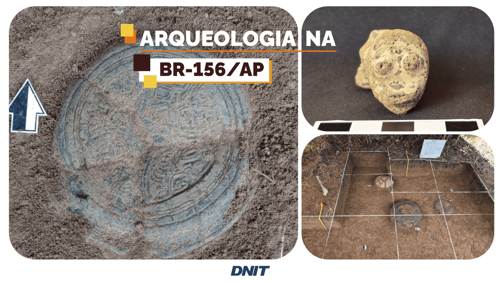 DNIT identifica vestígios arqueológicos durante obras de pavimentação da BR-156/AP