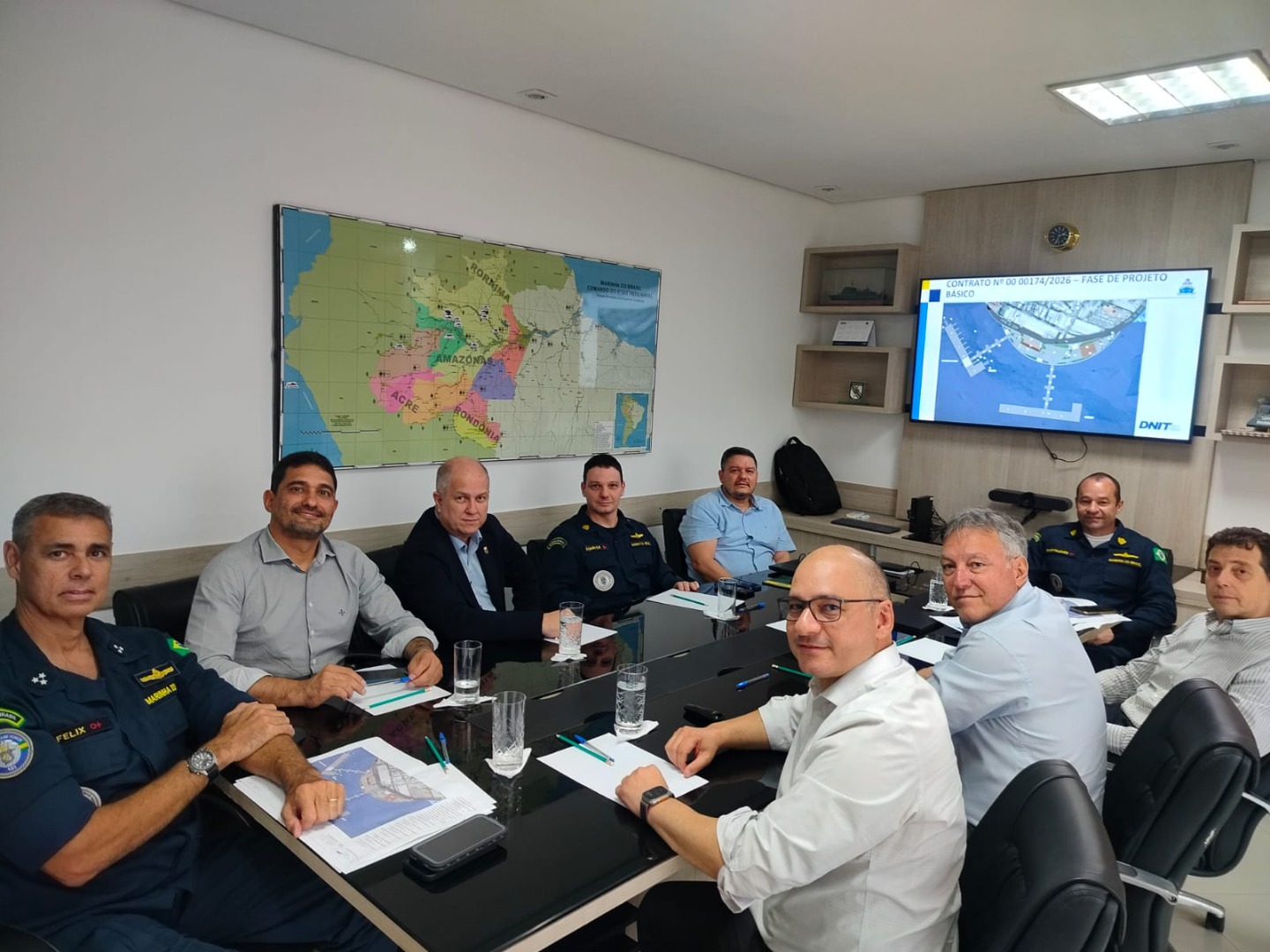 DNIT acompanha agendas técnicas sobre o Novo Porto da Manaus Moderna