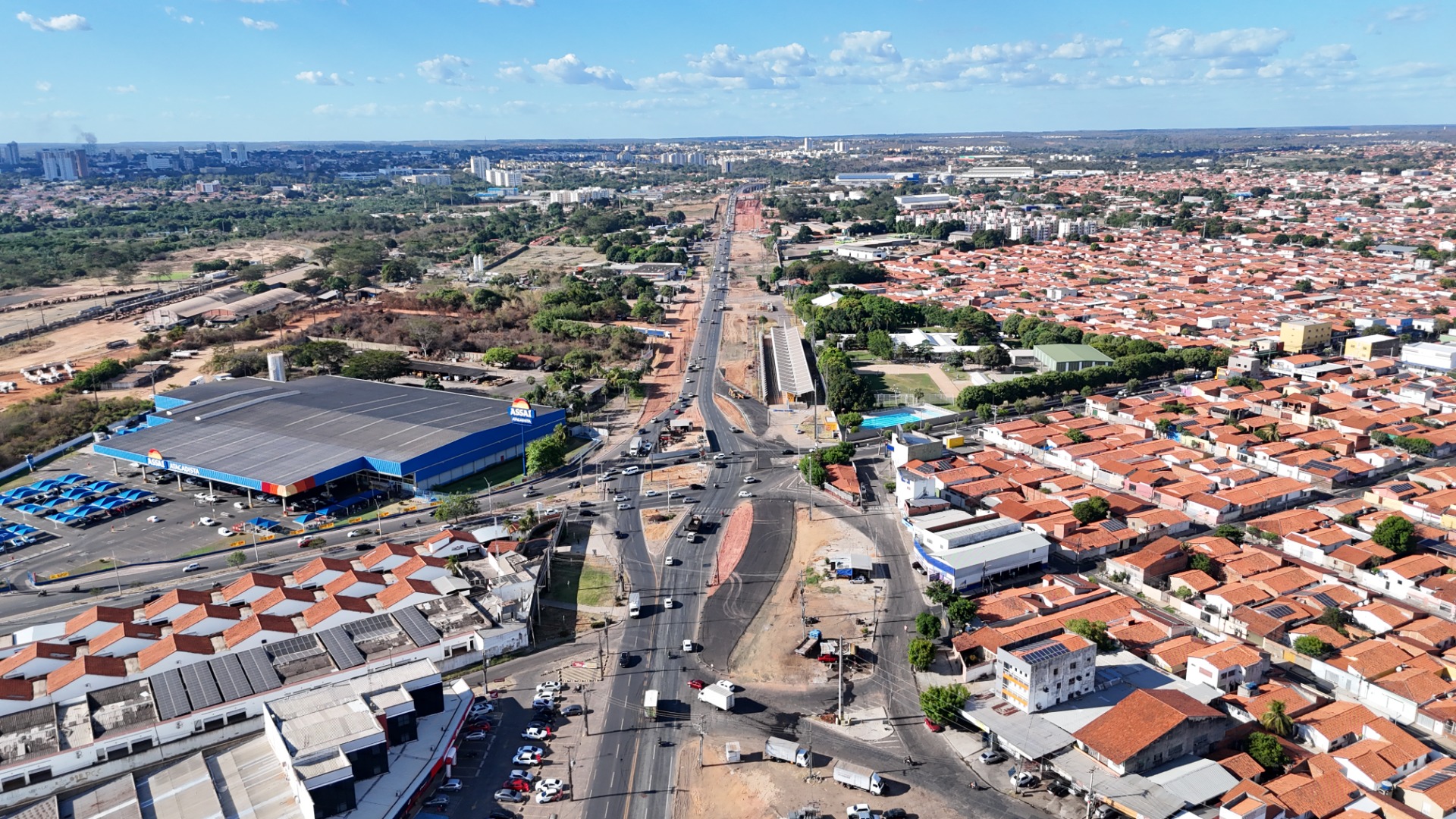 Implantação do Contorno de Teresina avança na BR-343/PI
