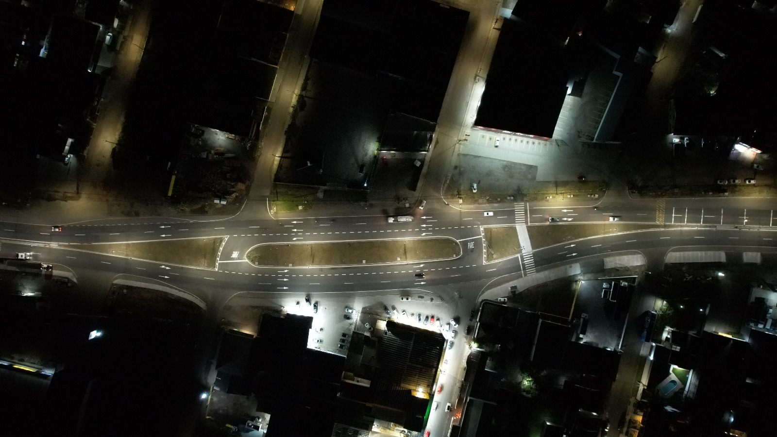DNIT implanta iluminação no trecho urbano duplicado da BR-392/RS em Santa Maria
