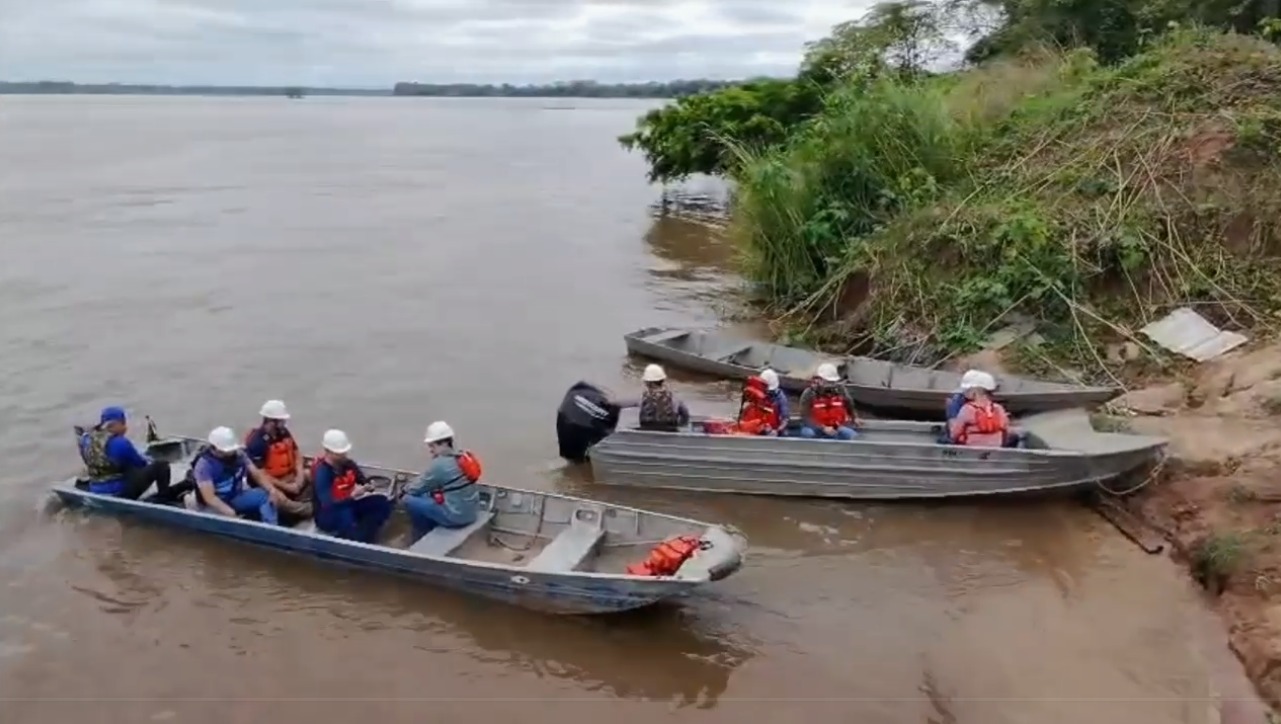 DNIT realiza visita técnica em Guajará-Mirim para acompanhamento dos projetos da futura ponte internacional sobre o Rio Mamoré