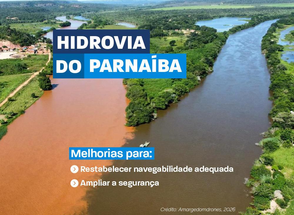 DNIT executa 175 km de melhorias na Hidrovia do Parnaíba