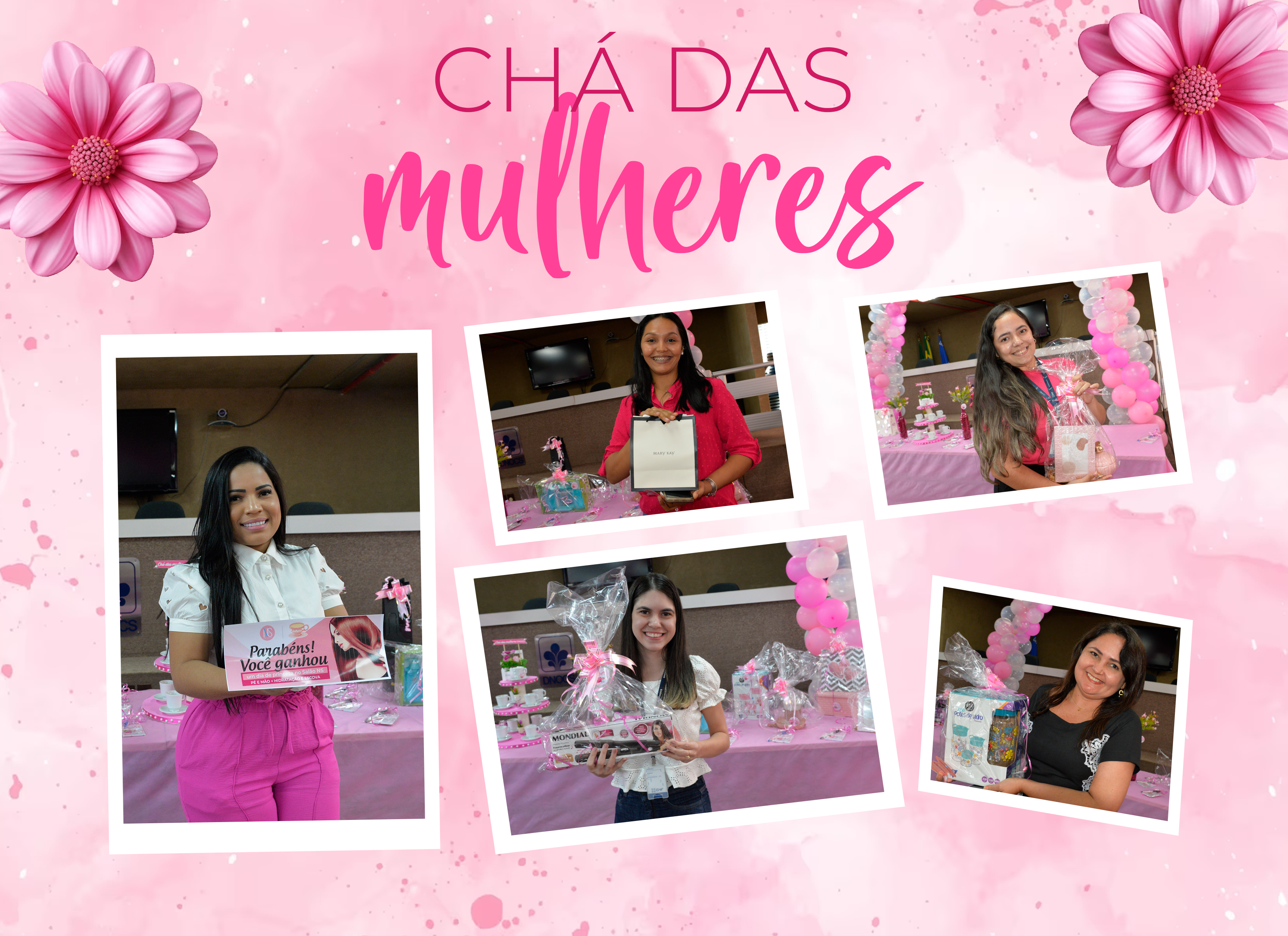 Ganhadoras dos sorteios