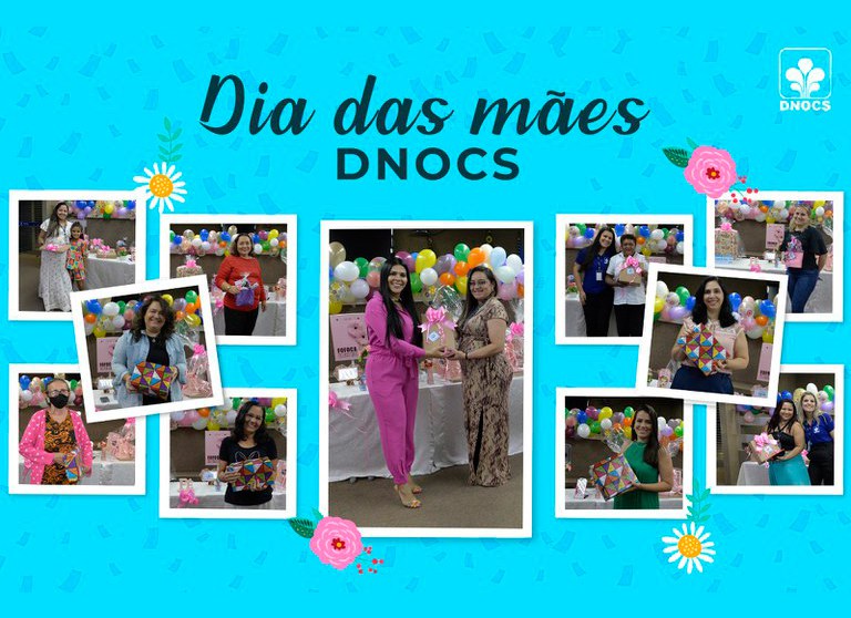 Dia das mães no DNOCS: emoção, homenagens, diversão e presentes marcaram a ação