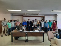 Diretor Administrativo faz reunião na Coordenadoria do DNOCS/PE
