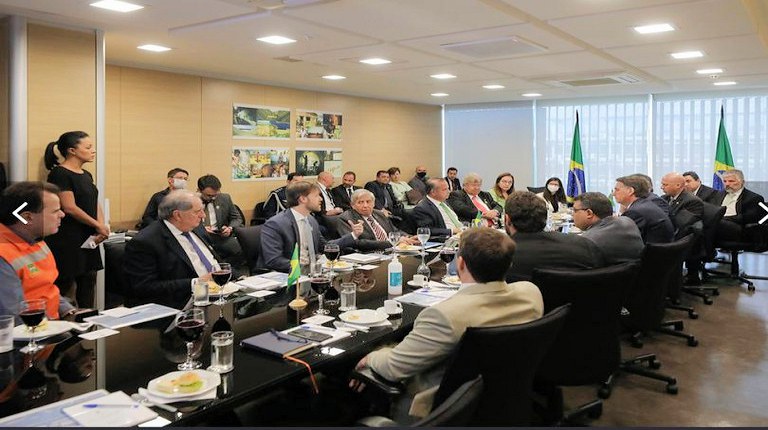 Reunião PR Jair M. Bolsonaro