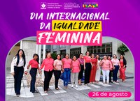 DNOCS celebra o Dia Internacional da Igualdade Feminina com ato simbólico
