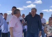 DNOCS entrega obras de recuperação e manutenção da Barragem do Açude Trussu, em Iguatu/CE