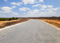 DNOCS entrega pavimentação no coroamento da Barragem de Trussu no interior do Ceará