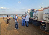 DNOCS realiza peixamento de 200 mil alevinos no Açude Joana, no município de Pedro II no Piauí