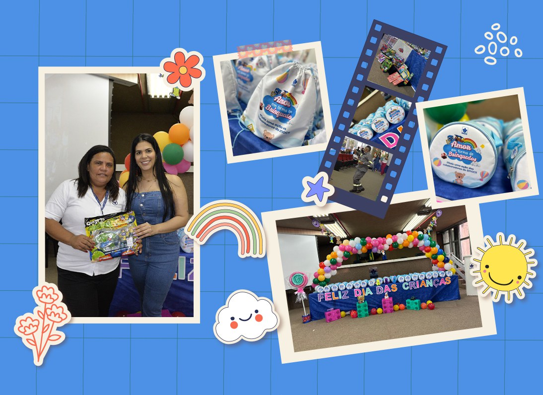 Cerca de 240 crianças foram beneficiadas com a ação.