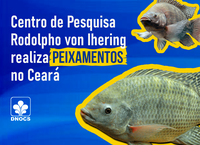 Peixamentos realizados pelo Centro de Pesquisa do DNOCS beneficiam diversos municípios no Ceará