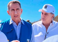 Segurança Hídrica: Ministro Waldez Góes e Diretor-Geral do DNOCS visitam Barragem Prazeres