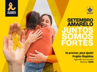 Setembro Amarelo: DNOCS apoia a prevenção ao suicídio