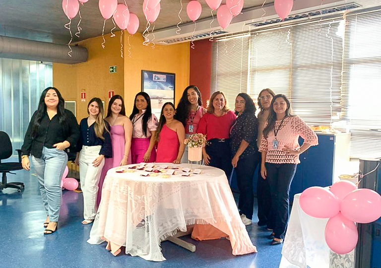 Diretoria de Produção promove café da manhã em homenagem às mulheres