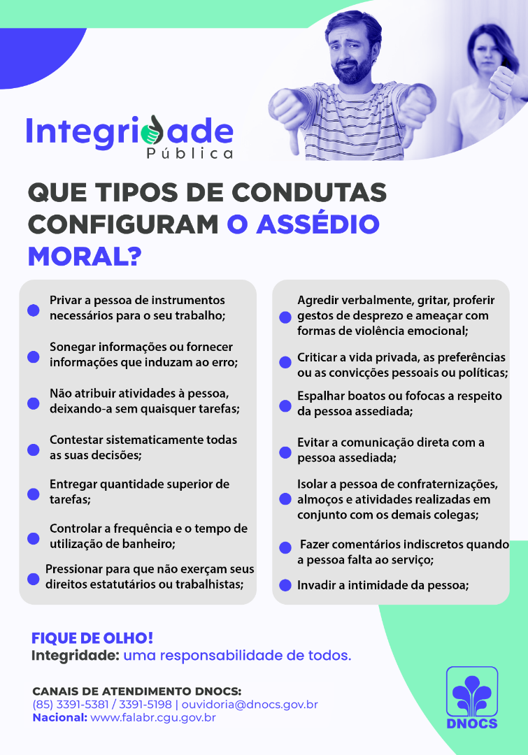 O que configura Assédio Moral