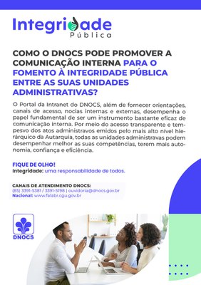 Fomento entre Unidades Administrativas | Comunicação Interna
