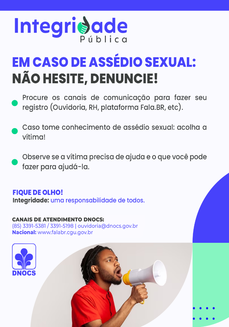 Denuncie o Assédio Sexual