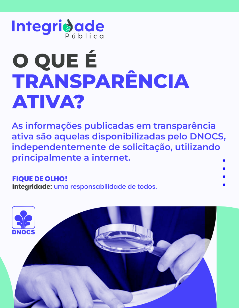O que é Transparência Ativa