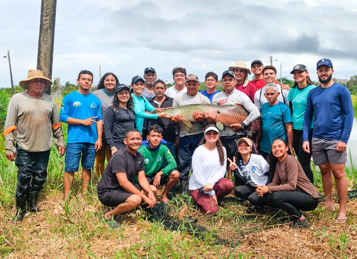 Centro de Pesquisa Rodolpho von Ihering recebe turmas universitárias para atividades práticas em aquicultura
