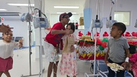Crianças com doença rara têm dia especial no Centro de Infusão do Hospital da Rede Ebserh em Aracaju (SE)